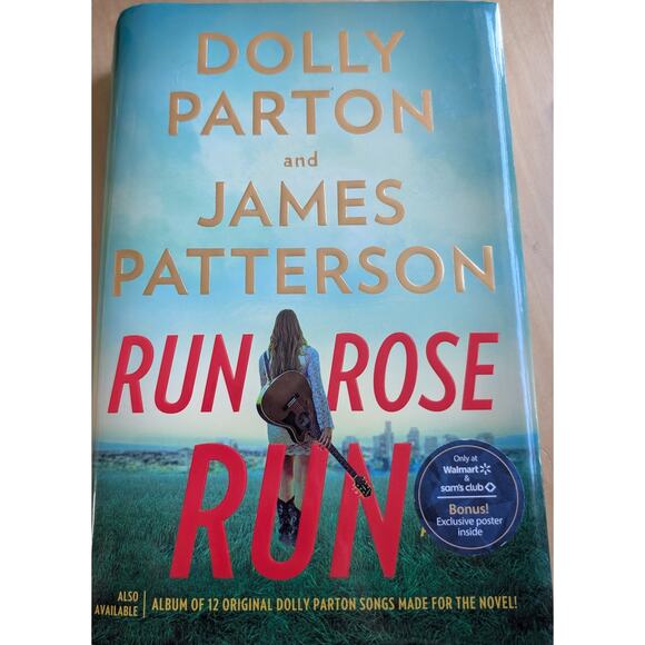 📚Run Rose Run by James Patterson and Dolly Parton - Picture 1 of 2